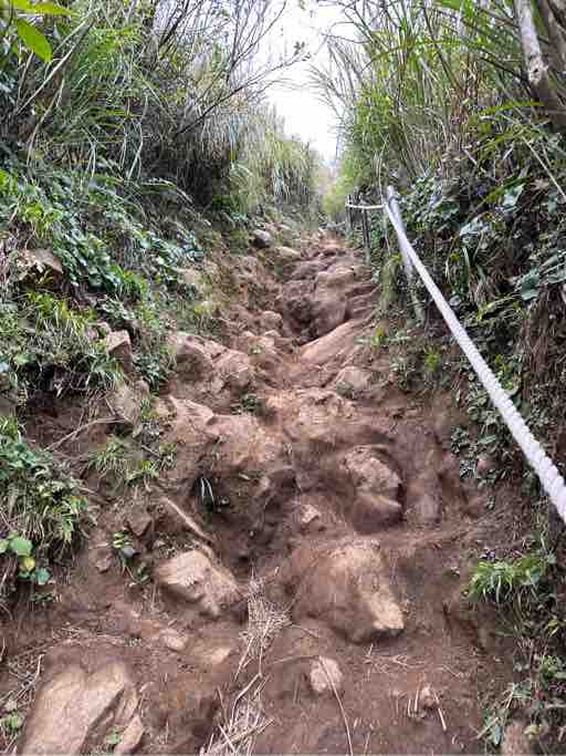 攀繩土路 圖／Benji L.