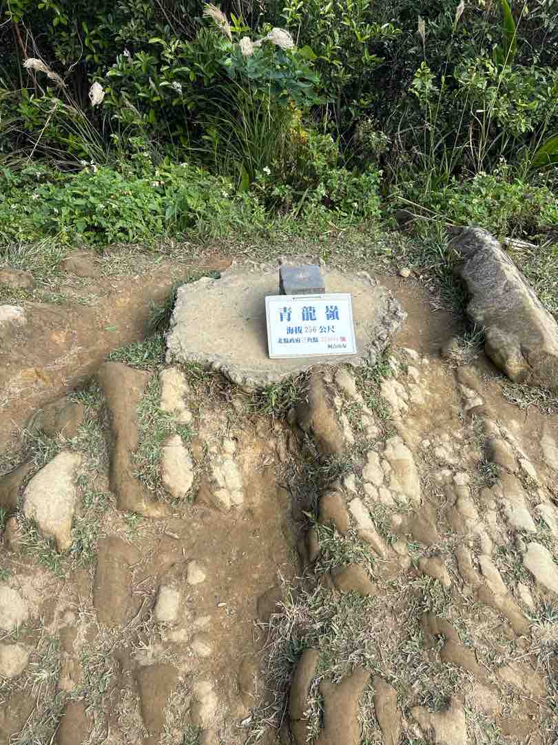 青龍嶺三角點是挑戰大同山三進路線的重要地標。圖／雯