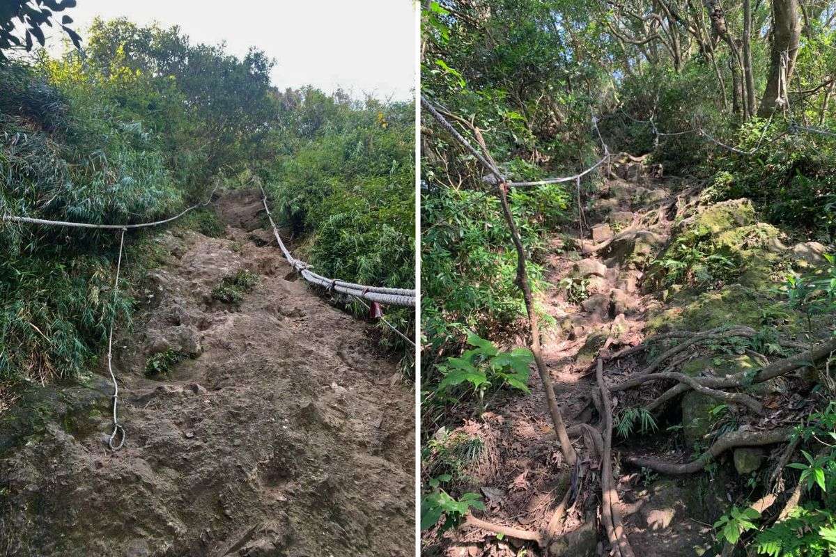 拉繩路段