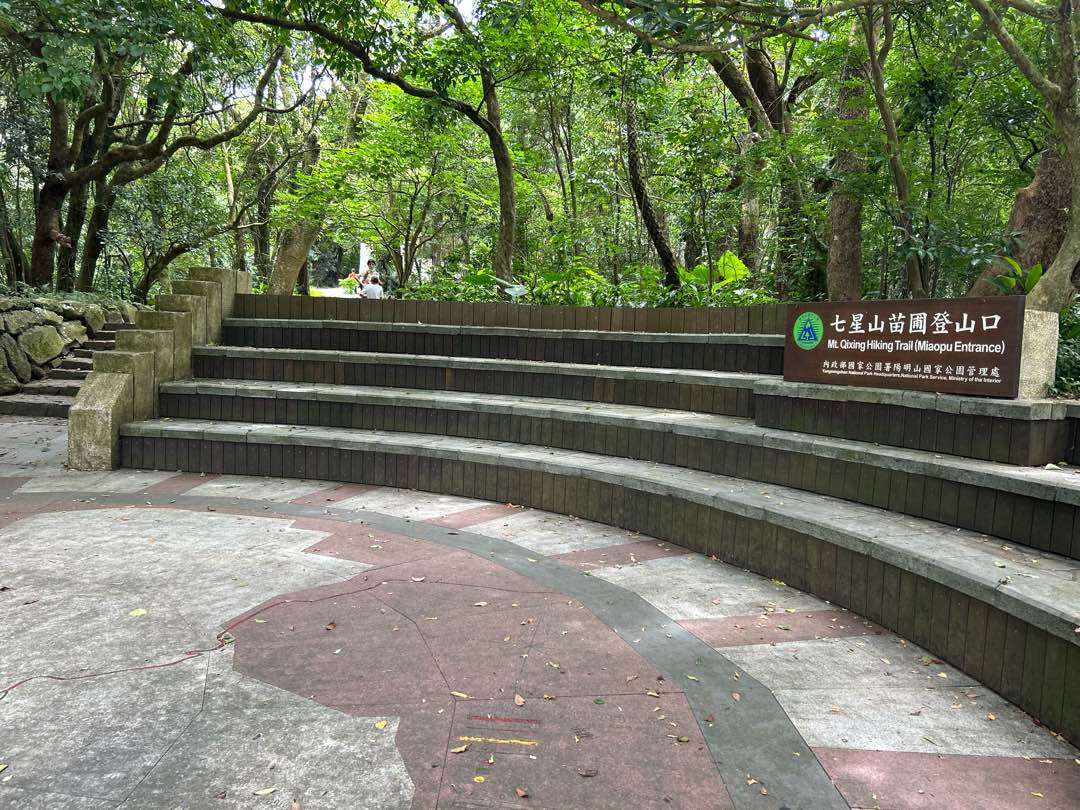 第一進從苗圃登山口開始，作為挑戰的起點。圖／王榮龍