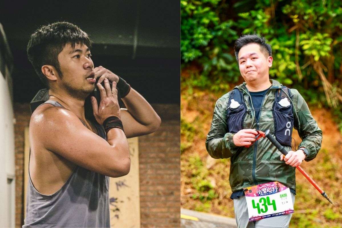 Light 是熱愛運動的現職自由教練，Dan 是做節目後愛上山林的歷史老師。