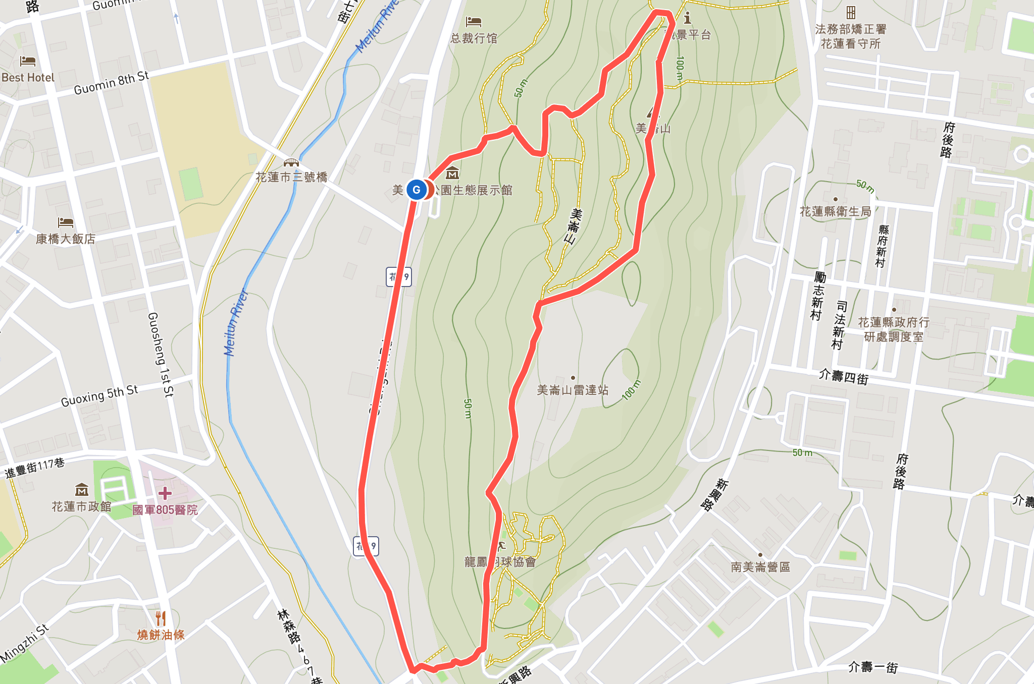 Meilun Mountain Trail - Hikingbook