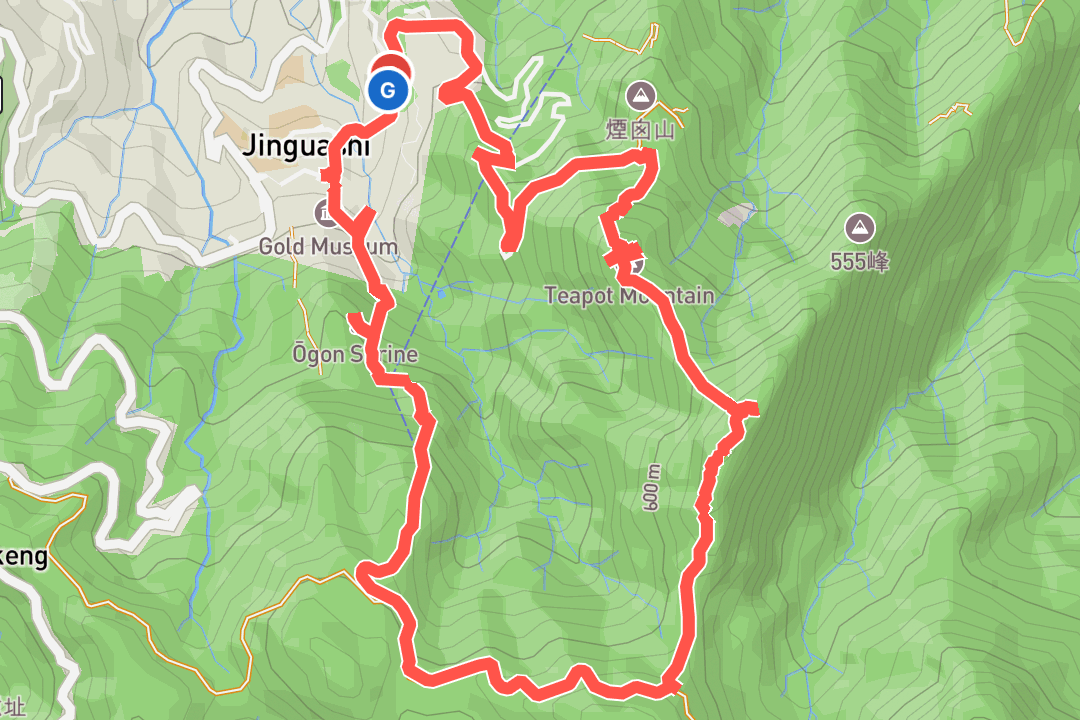 2023/9/27 茶壺山+半平山O型健走- Hikingbook