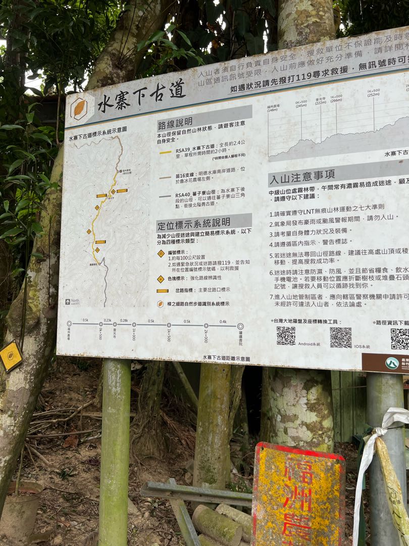 水寨下古道- Hikingbook